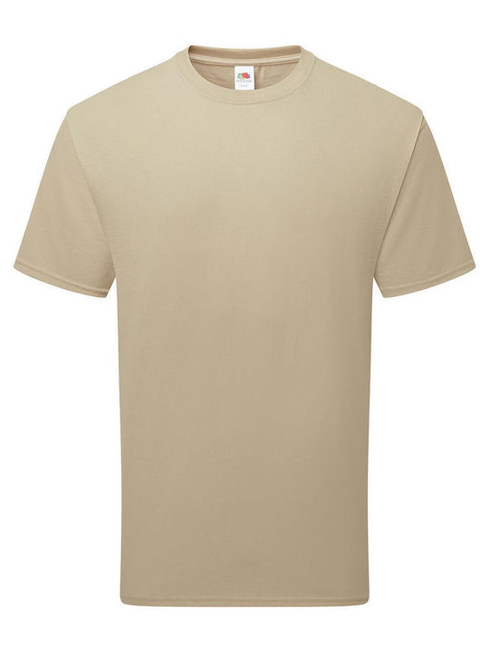Fruit of the Loom Men's Promotional T-Shirt Short Sleeve Desert Sand