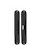 Zogometal 219 Door Flush Handle With Key Hole Black 29.0219.00BC.0086