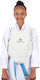 External Karate Chest Protector Tokaido Youth League WKF Approved White