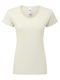 Fruit of the Loom Fruit Loom Women's Promotional T-Shirt Short Sleeve Natural