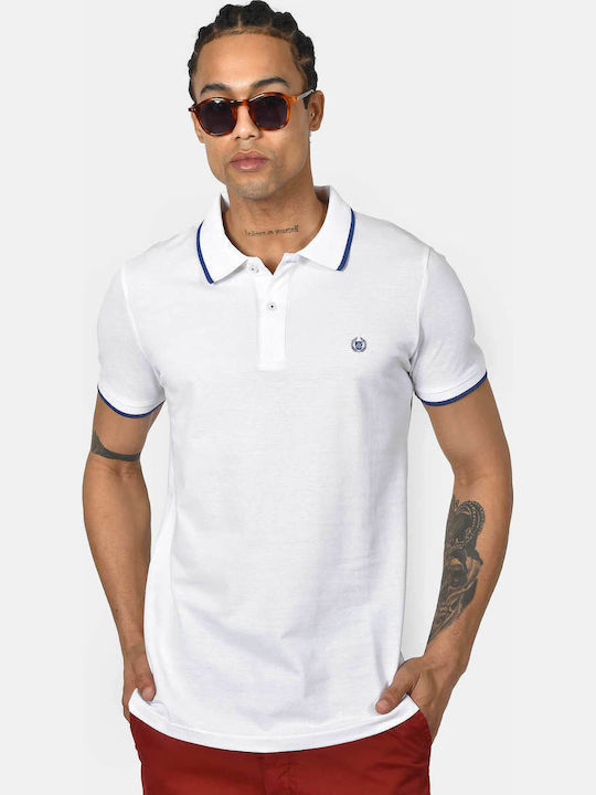 Berto Lucci Polo Men's Blouse White