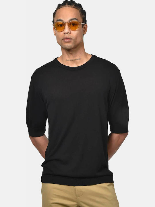 Berto Lucci T-shirt Μαυρο