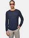 Herrenblusen Marineblau Pullover