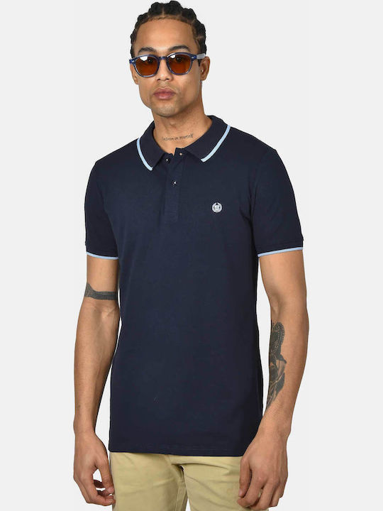 Berto Lucci Polo Bluza Albastru Marin