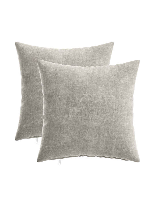 vidaXL vidaXL Decorative Pillow Case Light Grey...