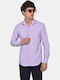 Long Sleeve Shirt in Regular Fit Lilac