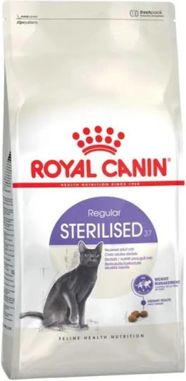 Royal Canin Regular Sterilised37 Dry Cat Food for Neutered Cats with Poultry 4kg