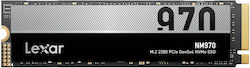 Lexar NM970 SSD 512GB M.2 with PCI Express 5.0 LNM970X512G-RNNNG