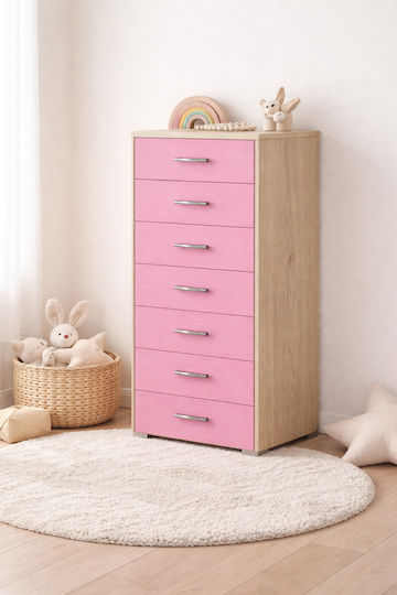 Детска мебел Розова 60x45x123см.