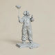 Unpainted 3D Figure Pennywise It 1990 3D Model Painting DIY Gift Colors 20 cm 1:8