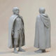 Unpainted 3D Figure Merry Brandybuck Hobbit Painting DIY Gift Colors 15.2 Cm 1:12