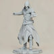 Unbemalte 3d Figur Ezio Auditore Aus Assassin's Creed Bemalung Diy Geschenk Farben 20 Cm 1:8