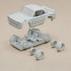 Abgebe 3d Figur Modellbausatz Car Nissan Skyline 2000 Gtr Bemalung Diy Geschenk Farben 20 Cm 1:8