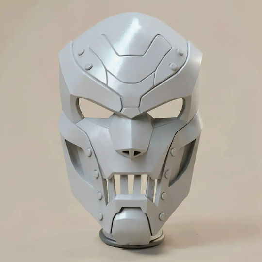 Небоядисана 3D Фигура Cosplay Каска Fortnite Dr Doom Боядисване DIY Подарък Цветове 15,2 См 1:12