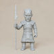 Unpainted 3D Figure Game Thrones Night King Chibi 3D Printing Figurine Painting DIY Gift Colors 20 Cm 1:8