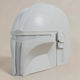 Sammlbare Figur Cosplay Din Djarin Mandalorianer Helm V2 Bemalung Diy Geschenk Farben 15,2 Cm 1:12