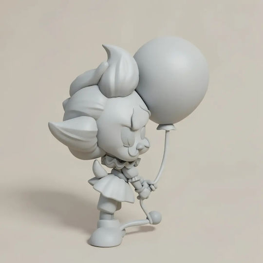 Unpainted 3D Figure Pennywise Tweety Life Size Painting DIY Gift Colors 20 Cm 1:8