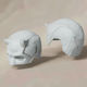 Unpainted 3D Figure Cosplay Daredevil Born Again Cowl Bundle Painting Diy Gift Colors 20 Cm 1:8