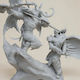 Άβαφη 3d Φιγούρα Illidan Vs Arthas Warcraft Files Βάψιμο Diy Δώρο Χρώματα 20 Cm 1:8