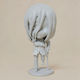 Unpainted 3D Figure Eren Kruger Nendoroid From Attack on Titan Painting DIY Gift Colors 20 cm 1:8