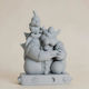 Unpainted 3D Figure Bowser Bowser From Super Mario Painting DIY Gift Colors 20 Cm 1:8