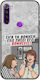 Epic Quotes Case I Have Experienced Vibrations Xiaomi Redmi Note 8 2021 Black TPU Black Silicone
