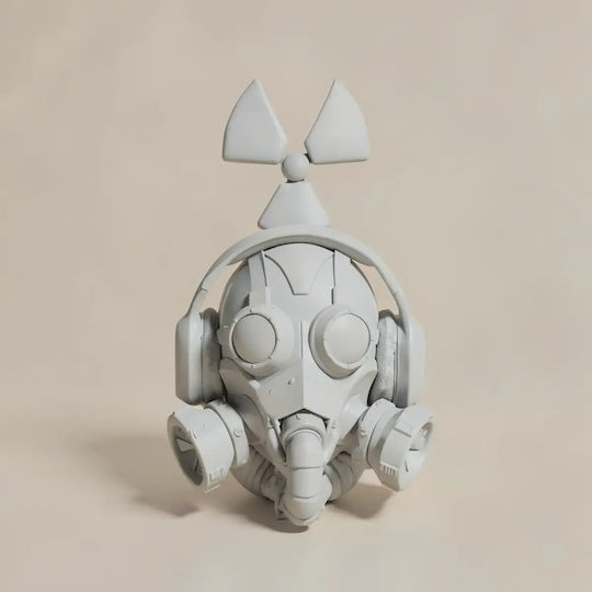 Άβαφη 3D Sammelbare Figur Basic Hot Spot Headphone Holder Basis Diy Δώρο Χρώματα 15,2 Cm 1:12