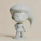 Unpainted 3D Figure Chibi James Jessie Pokemon Nendoroid 3D Painting DIY Gift Colors 15.2 Cm 1:12