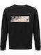 Sweatshirt Organic Unisex " Attack On Titan See You Later Anime Manga " Black