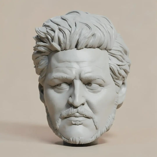Figurină 3D Nevopsită Colecția Cap Personalizat Joel Miller Ultimul Dintre Noi Vopsire Diy Cadou Culori 30 Cm 1:6