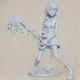 Unpainted 3D Figure Kairi Kingdom Hearts Painting DIY Gift Colors 20 Cm 1:8