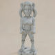 Unpainted 3D Figure Harley Quinn Joystick Holder 3D Painting DIY Gift Colors 15.2 Cm 1:12