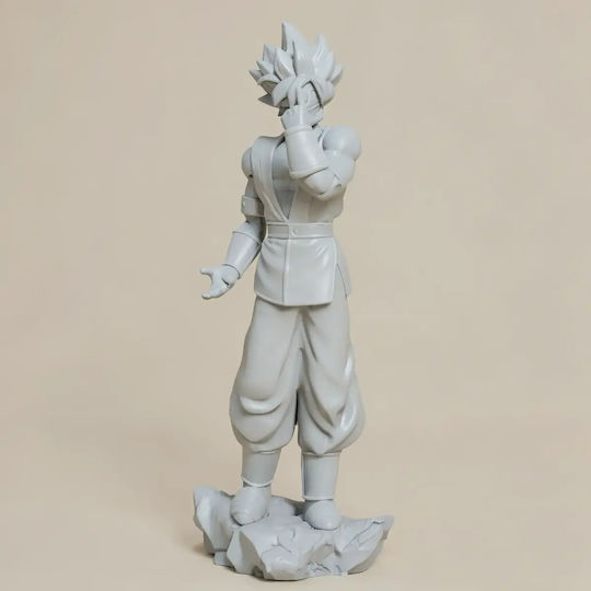 Άβαφη 3D Фигура Goku Black V2 3D Печат Модел Dragonball Боядисване DIY Подарък Цветове 30 см 1:6