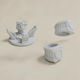 Unpainted 3D Figure Green Lantern Ring Levitating Stand Painting DIY Gift Colors 15.2 Cm 1:12