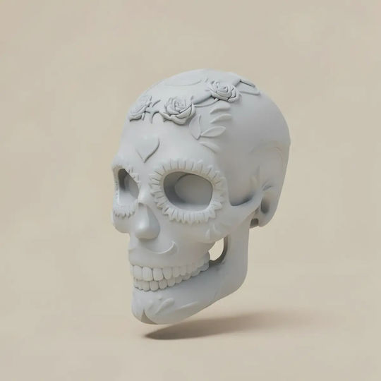 Άβαφη 3D Фигура Хелоуин Декорация 3D Печат Боядисване DIY Подарък Цветове 20 см 1:8