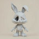 Abgebe 3d Sammelbare Figur Bugs Bunny Chibi Plush 3d Bemalung Diy Geschenk Farben 20 Cm 1:8