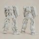 Unpainted 3D Figure Zaku Cyclops II Gundam Painting DIY Gift Colors 20 Cm 1:8