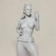 Unbemalte 3d Figur Anne Hathaway Katzenfrau 3d Bemalung Diy Geschenk Farben 15,2 Cm 1:12