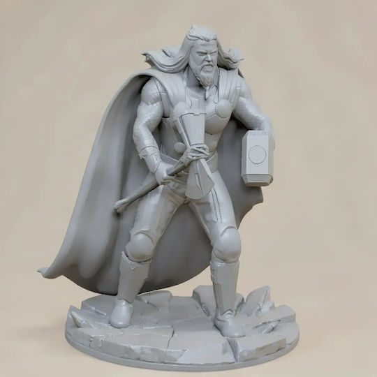 Unpainted 3D Figure Thor End Game V2 Painting DIY Gift Colors 15.2 Cm 1:12