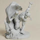 Unpainted 3D Figur Flash V3 Aus Dc Bemalen Diy Geschenk Farben 20 Cm 1:8