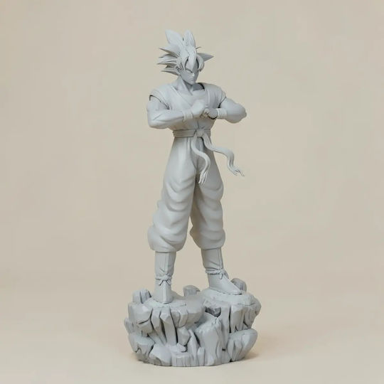 Небоядисана 3D Фигура Goku Classic V2 3D Модел за Печат Dragonball 3D Модел Боядисване DIY Подарък Цветове 20 см 1:8