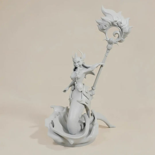 Άβαφη 3d Φιγούρα Nami From League Legends Βάψιμο Diy Δώρο Χρώματα 20 Cm 1:8
