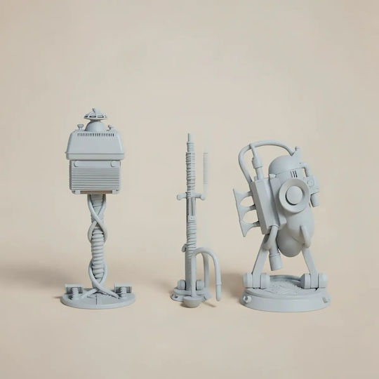 iLovePrints Sammelbare Figuren Abgepaintete 3d Figur Moss Eisley Cantina Instrumente Krieg der Sterne Bemalt Diy Geschenk Farben 30 Cm 1:6