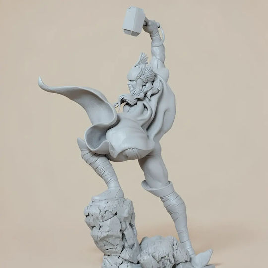 Unpainted 3D Figure Thor Comics 507mm Painting DIY Gift Colors 20 Cm 1:8