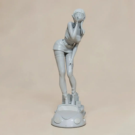 Unpainted 3D Figure Bulla Vegeta Daughter 3D Painting DIY Gift Colors 20 cm 1:8