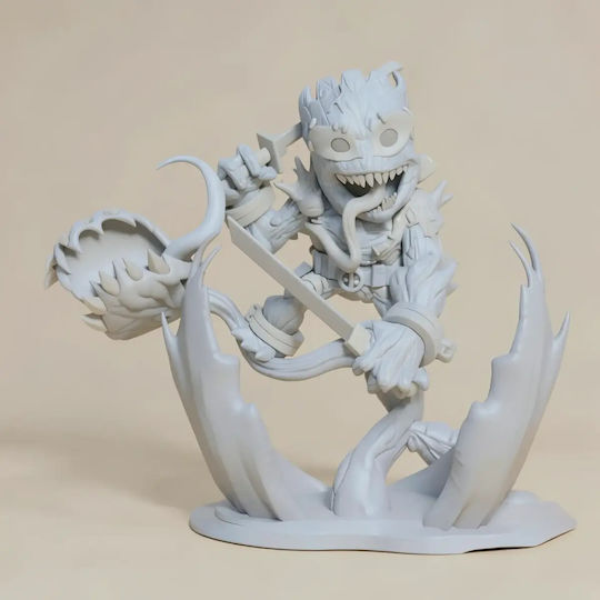 Άβαφη 3D Фигура Chibi Collection Venom Pool Groot Chibi Боядисване DIY Подарък Цветове 15,2 см 1:12