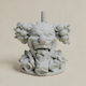 Άβαφη 3d Sammelbare Figuren Super Basic Gory Giggles Candy Holder Basis Diy Δώρο Χρώματα 15,2 Cm 1:12