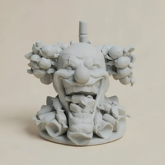 Άβαφη 3d Sammelbare Figuren Super Basic Gory Giggles Candy Holder Basis Diy Δώρο Χρώματα 15,2 Cm 1:12