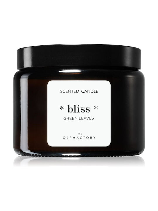 Olphactory Bliss Green Leaves Lumânare Aromatică Verde Frunze Verde 360 G