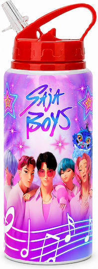 Digital Place Vânătorii De Demoni K-Pop Sticlă Pentru Copii Vânătorii De Demoni K-Pop Aluminiu 600ml